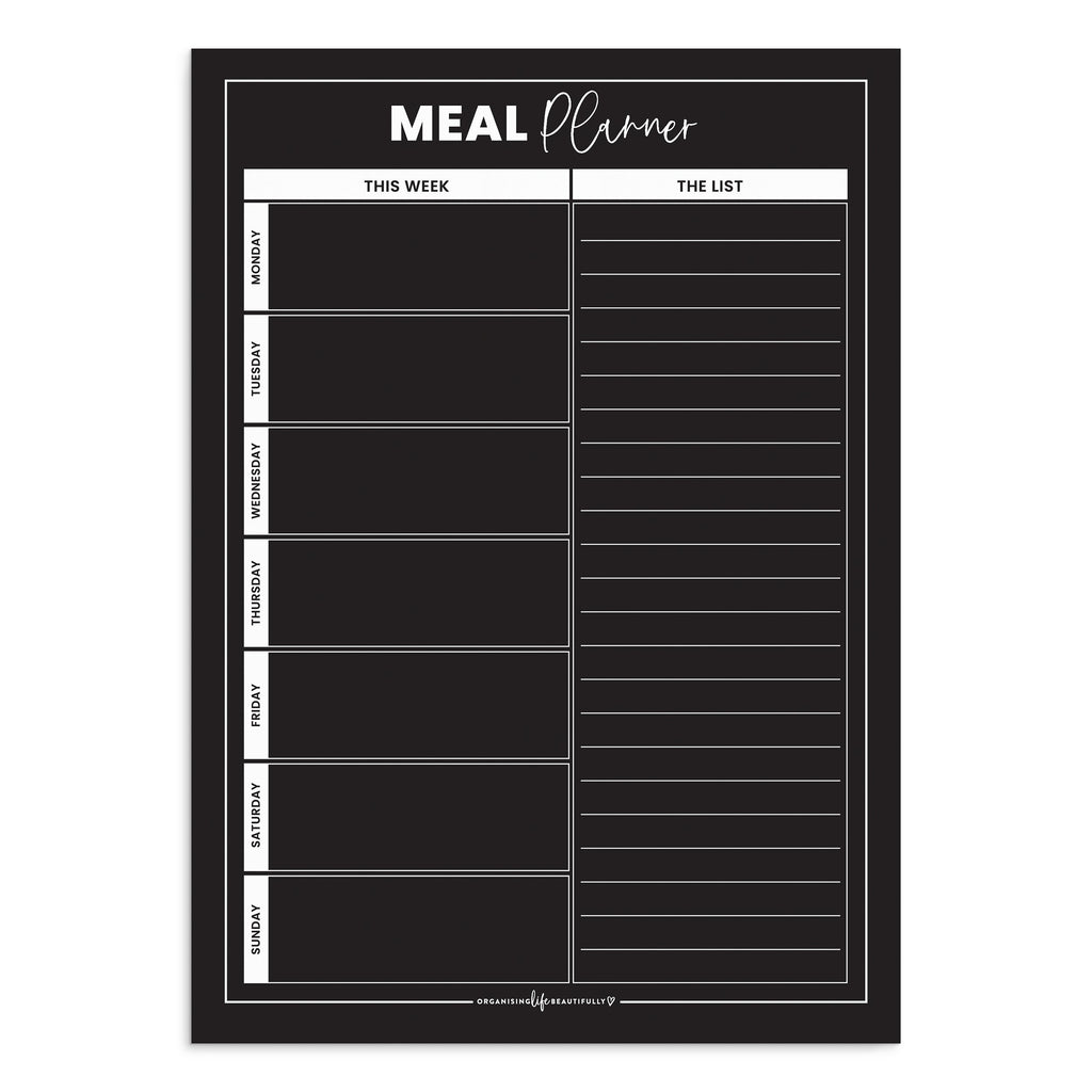 MEAL PLANNERS