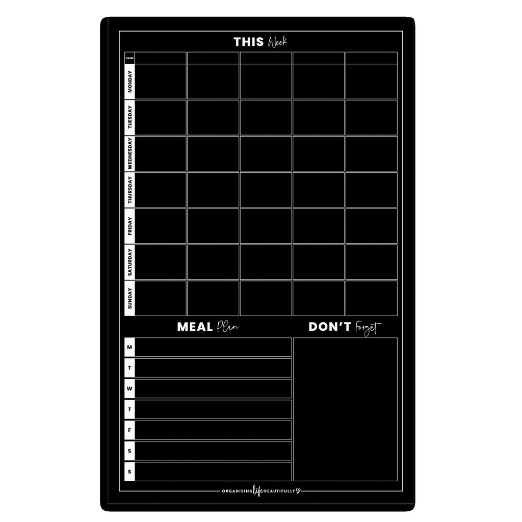Multi Planner weekly planner, meal planner and list - Organising Life Beautifully 