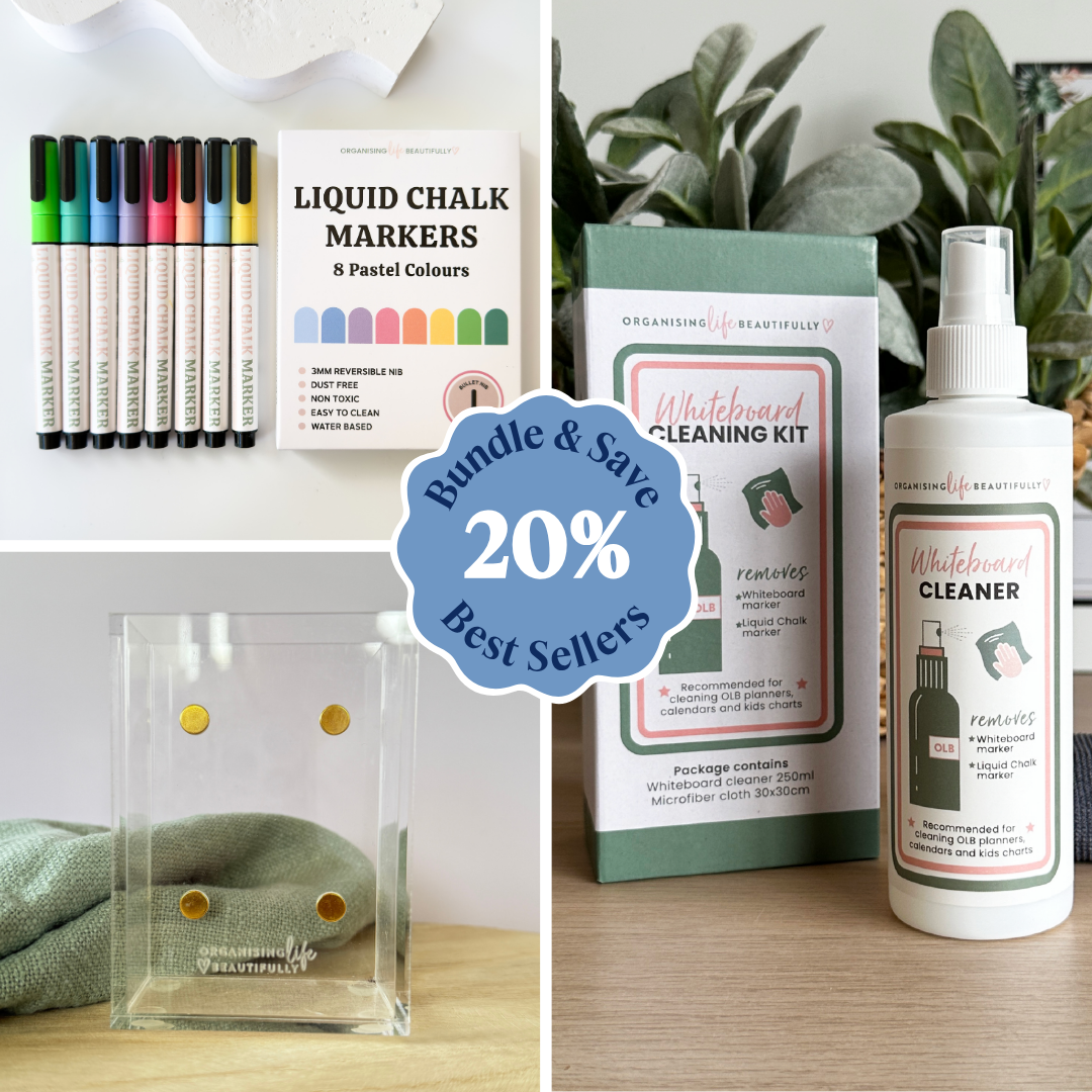 Bundle | Best Selling Essential Planning Accessories Organising Life Beautifully