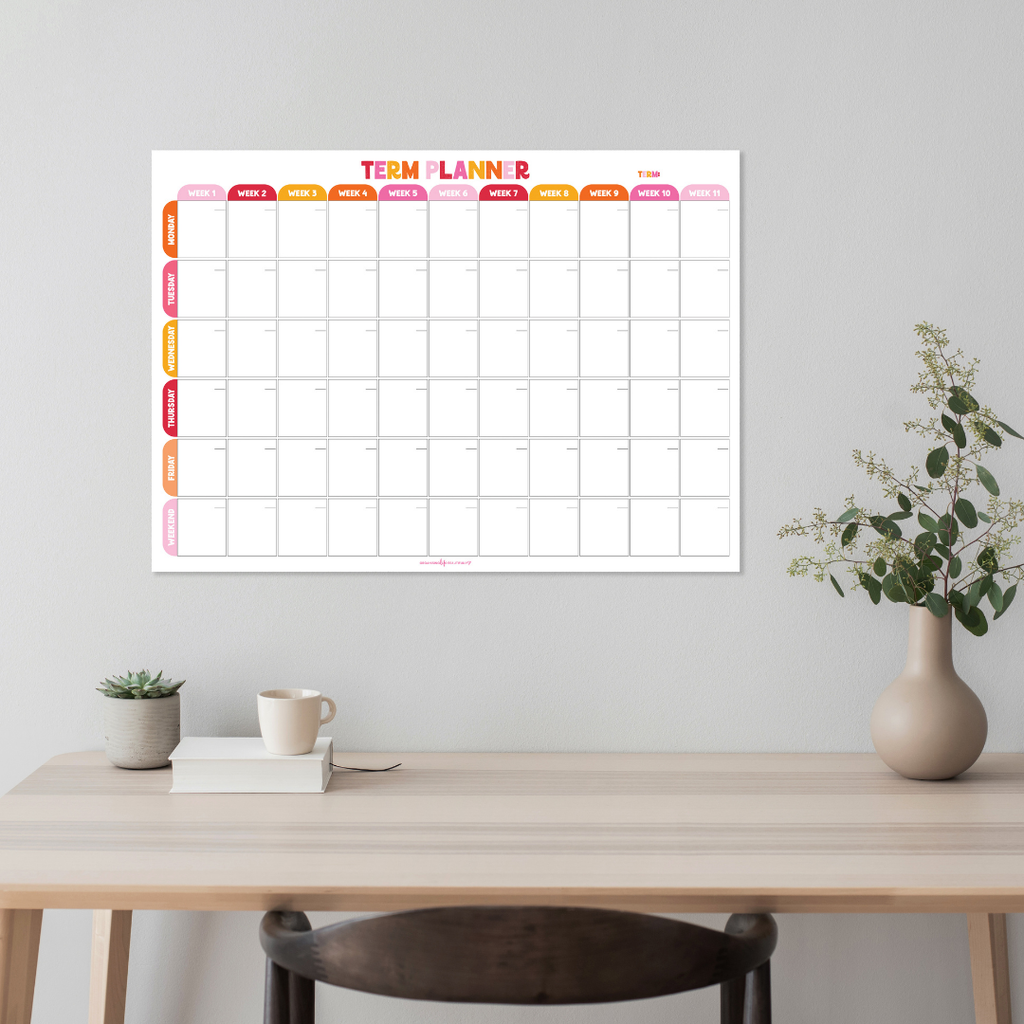 Peel & Stick - Term Planners – Organising Life Beautifully