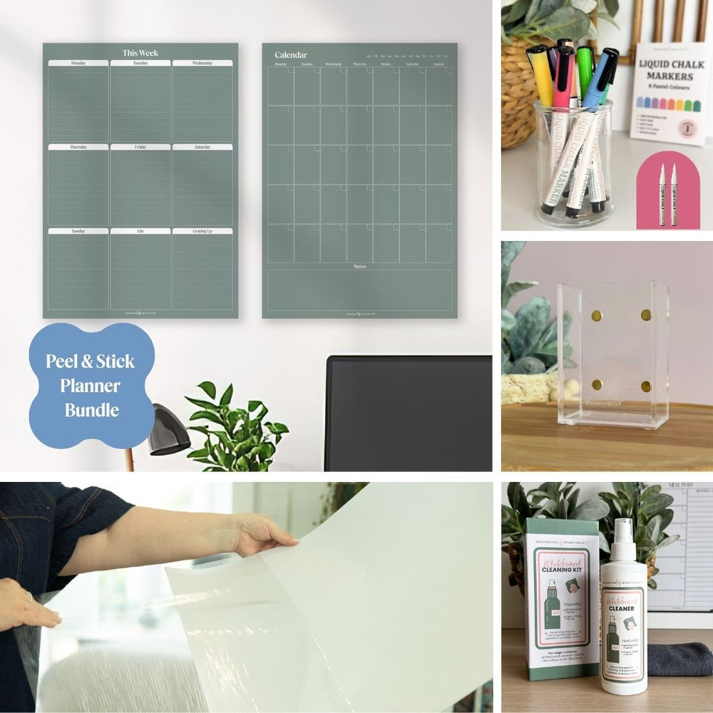 Bundle | Peel & Stick Family Essentials - various colours Organising Life Beautifully