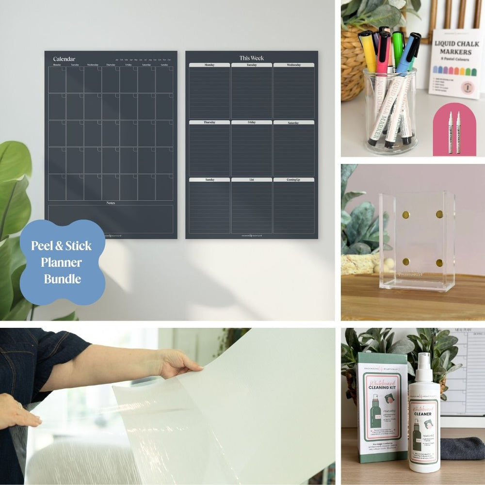 Bundle | Peel & Stick Family Essentials - various colours Organising Life Beautifully