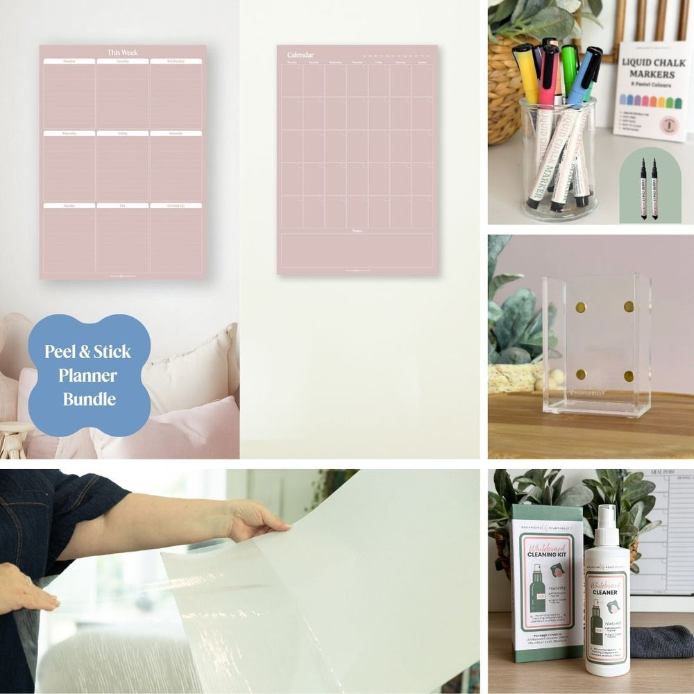 Bundle | Peel & Stick Family Essentials - various colours Organising Life Beautifully