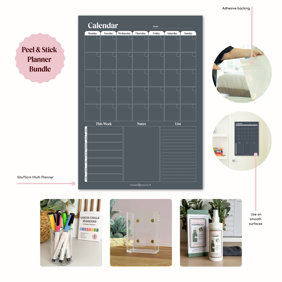 Bundle | Peel & Stick All-in-One Planner - Ink Organising Life Beautifully