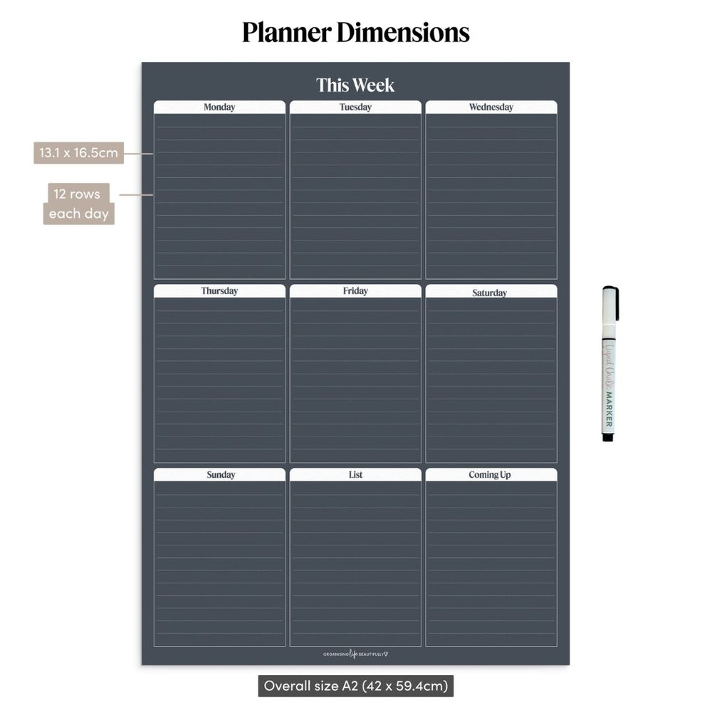 Bundle | Peel & Stick Family Essentials - various colours Organising Life Beautifully