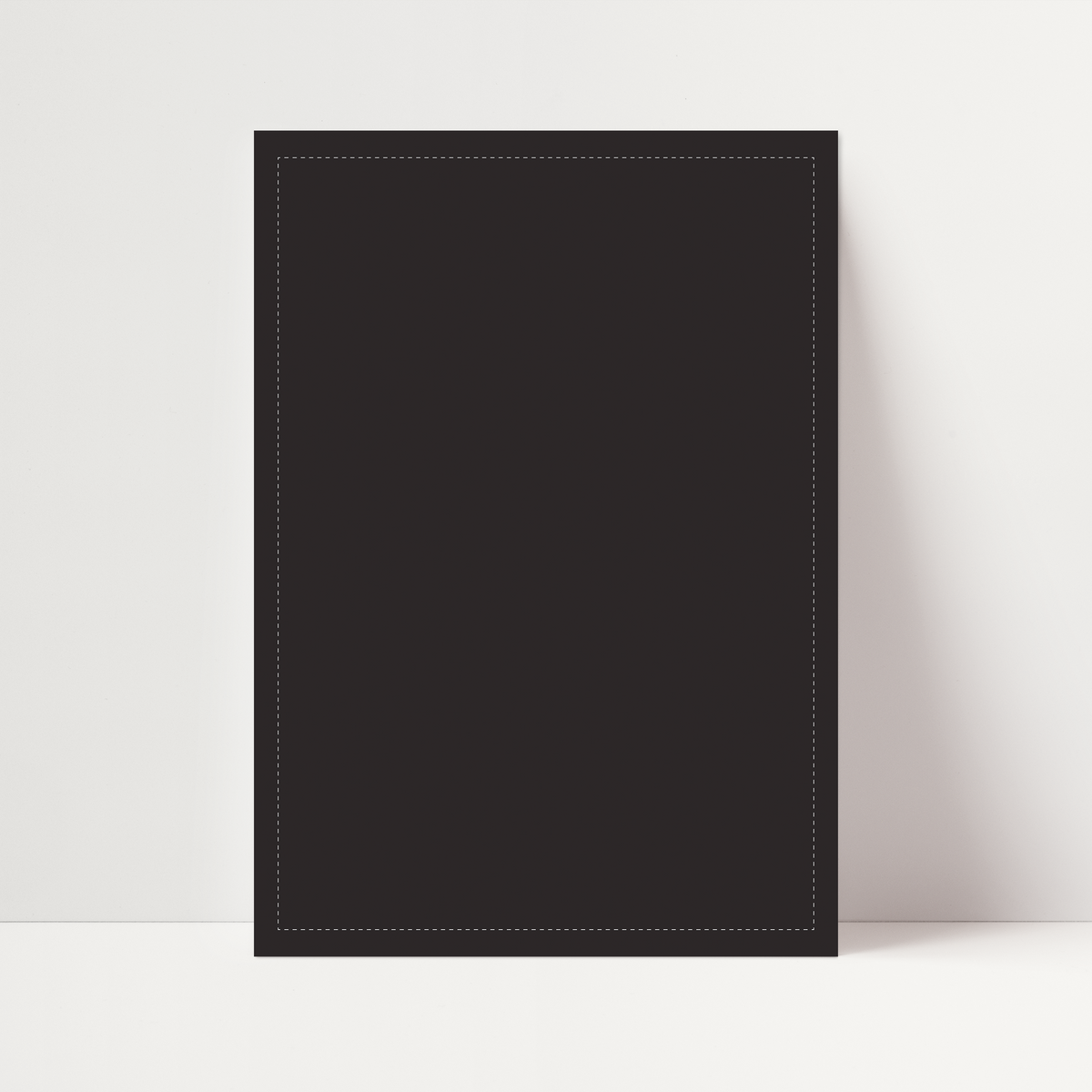 Magnet | Blank Board - Black (A4 or A3) Organising Life Beautifully