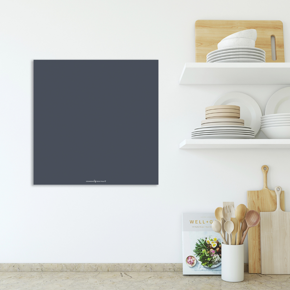 Peel & Stick Wall Planner | Reusable Message Board (40x40cm) Ink Organising Life Beautifully