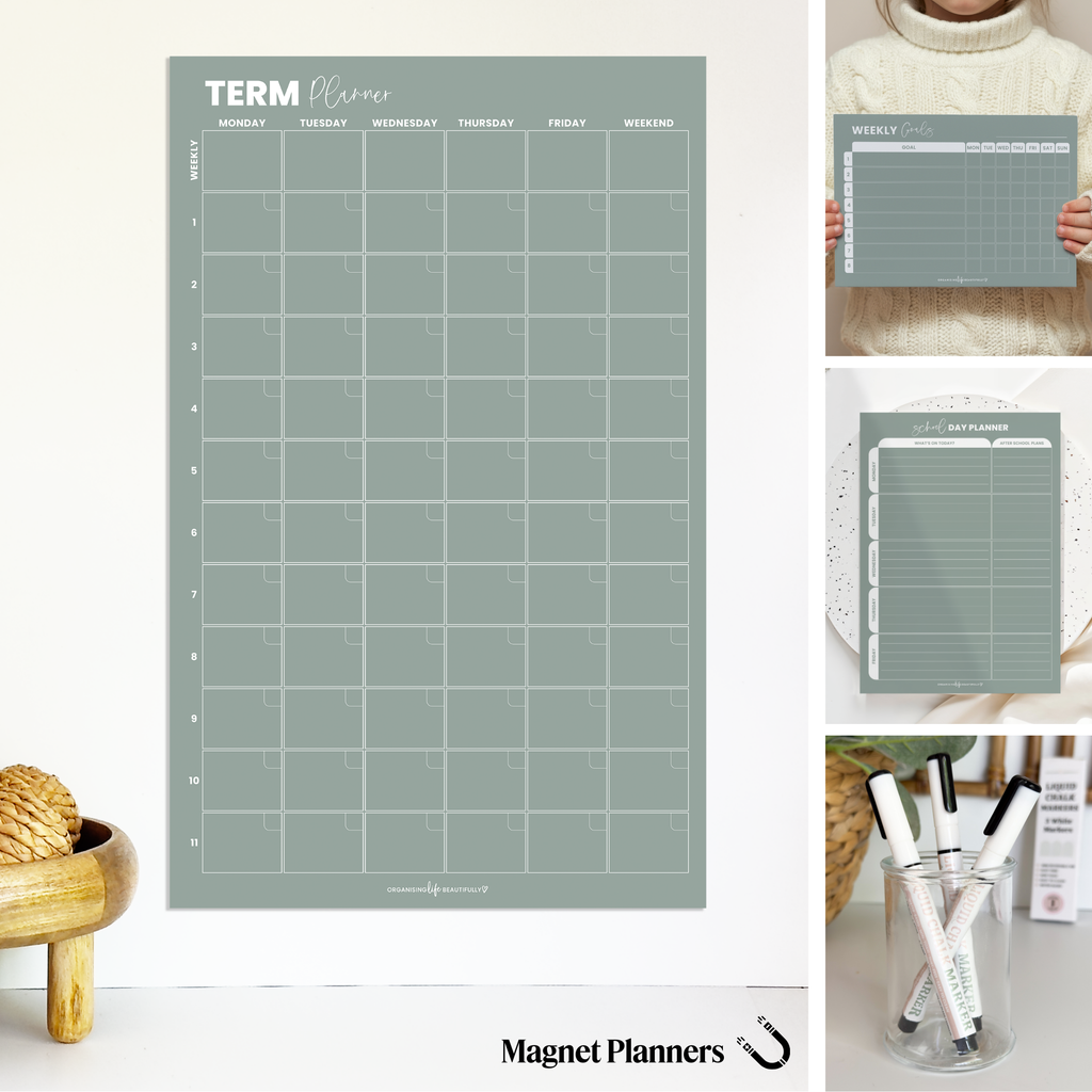 School term planner for families and teachers – Organising Life Beautifully