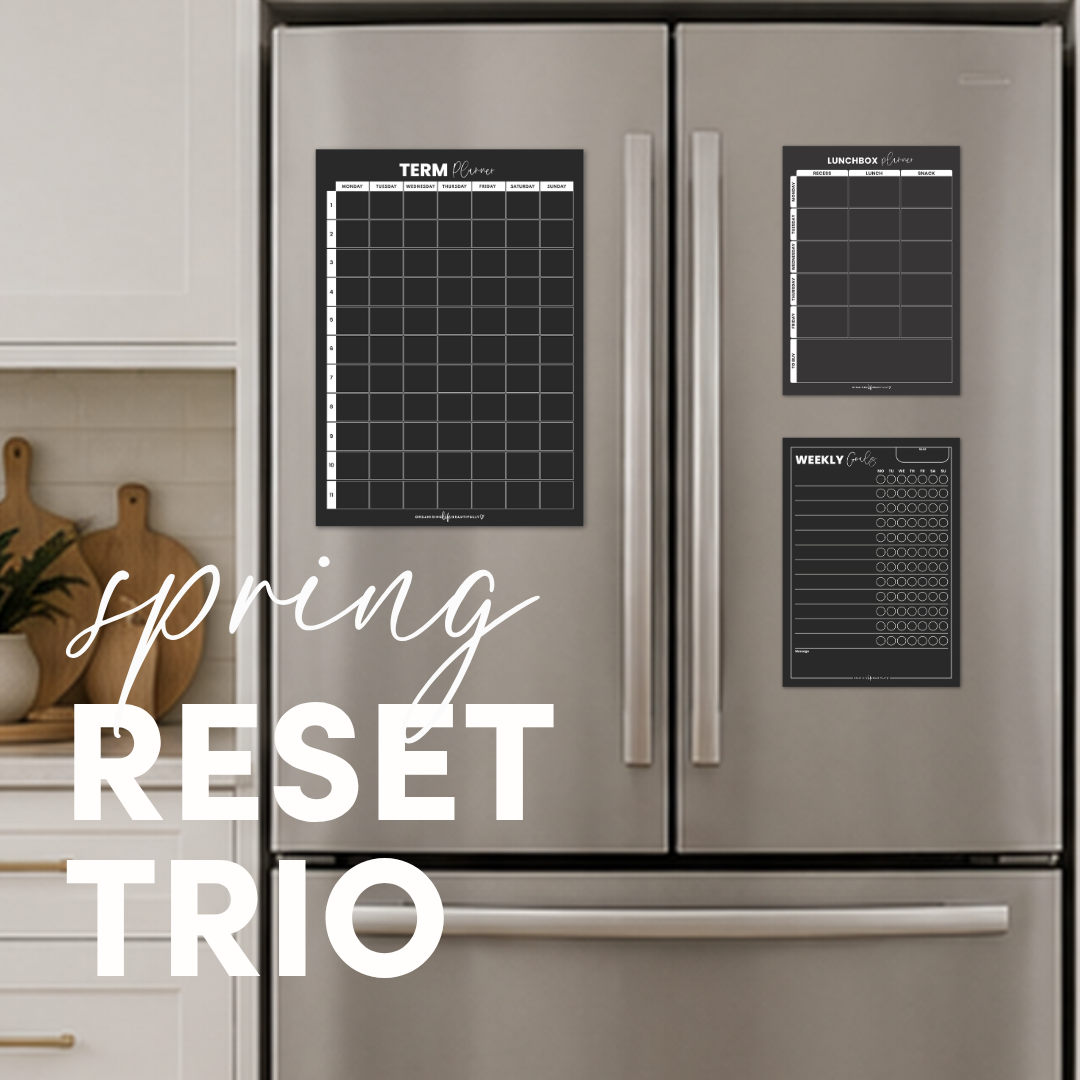 Bundle | Reset Trio: Black Organising Life Beautifully