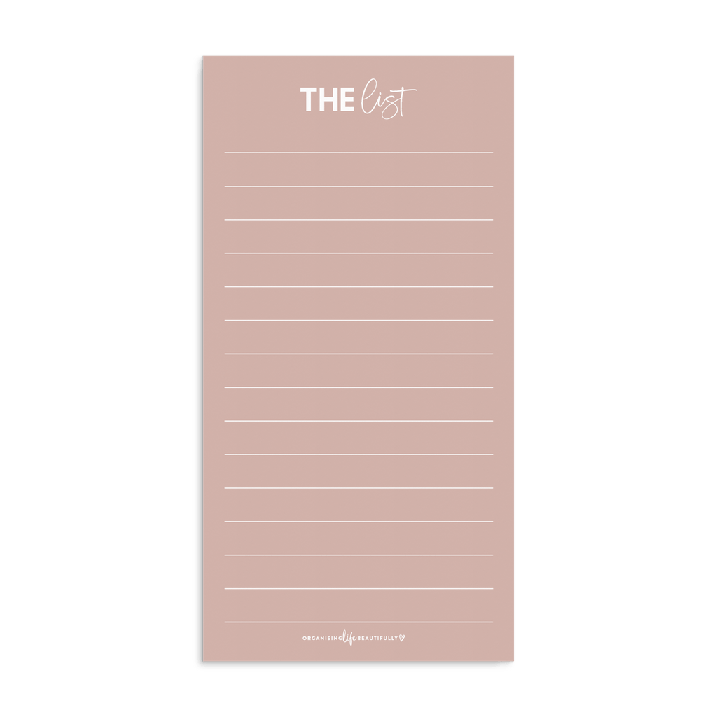 Bundle | Everyday Essentials - Blush Pink - Organising Life Beautifully