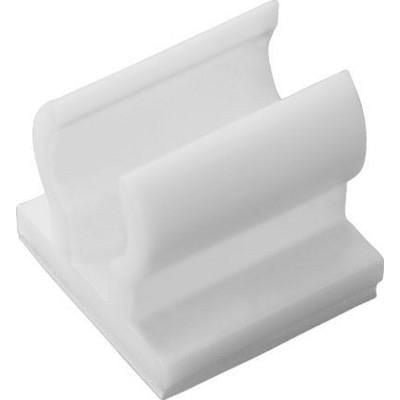 White adhesive holder for liquid chalk markers