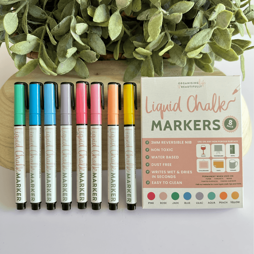 OLB Liquid Chalk Markers - Organising Life Beautifully
